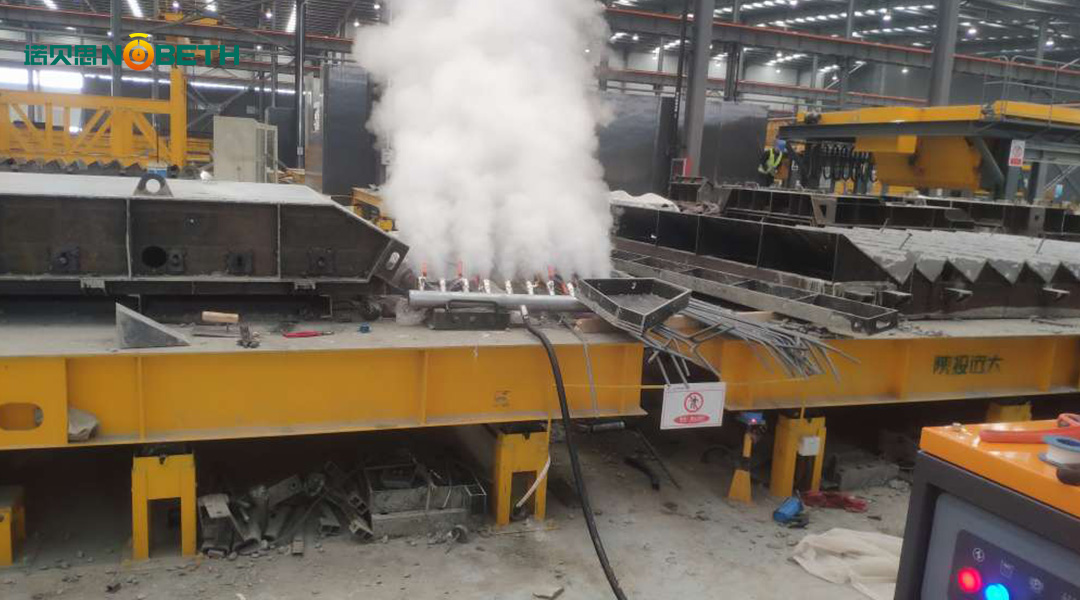 擺脫天氣制約，施工混凝土項目采用養(yǎng)護蒸汽發(fā)生器提高強度