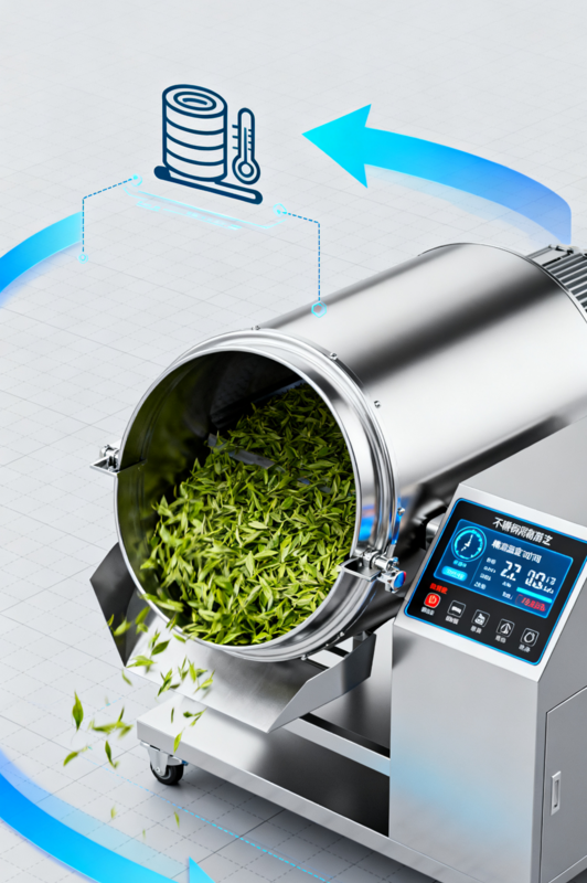 潔凈蒸汽在制茶工藝中的核心應(yīng)用工序