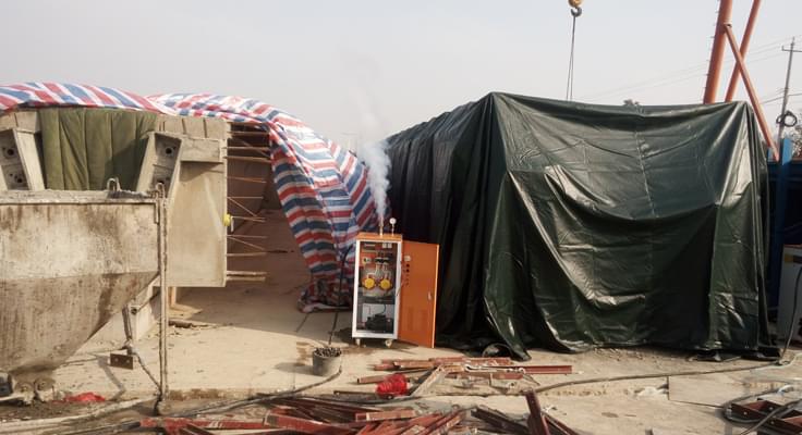 【安徽】中鐵四局懷遠(yuǎn)梁場采購諾貝思T梁養(yǎng)生機迎接新年養(yǎng)護(hù)工作