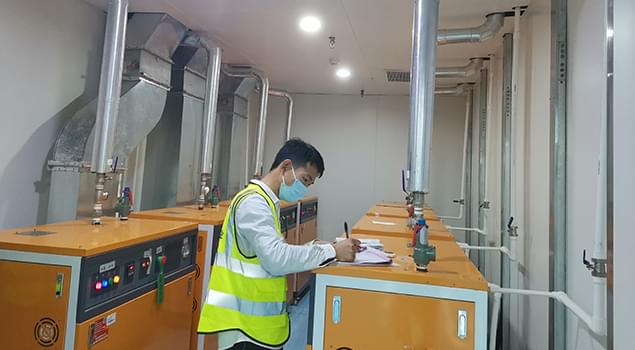 福建制藥廠大氣量蒸汽發(fā)生器免檢...