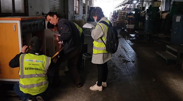 蒸汽發(fā)生器配套超聲波設(shè)備使用，40分鐘能將1噸水加熱到80度